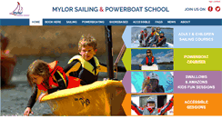 Desktop Screenshot of mylorsailingschool.co.uk
