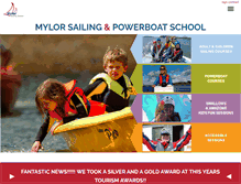 Tablet Screenshot of mylorsailingschool.co.uk